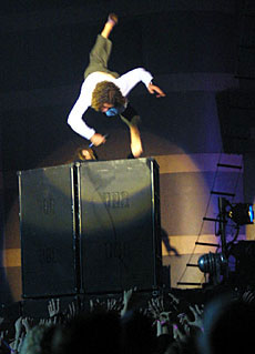 Boy Hits Car